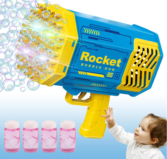Bubble Gun Machine Kids Automatic Soap Based Bubble Blower
